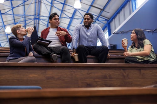 lean up meeting in a church